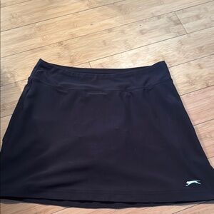 Slazenger Black Mini Skater Skirt Athletic